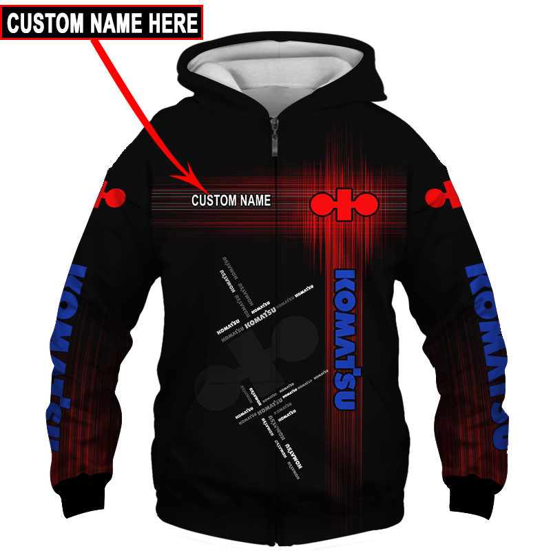 Komatsu Skull Tshirt, sweatshirt, Polo, Hawaiian, Hoodie 3D Apparel Full Printing Custom Name - Famjoys Komatsu Skull Tshirt, sweatshirt, Polo, Hawaiian, Hoodie 3D Apparel Full Printing Custom Name - Famjoys