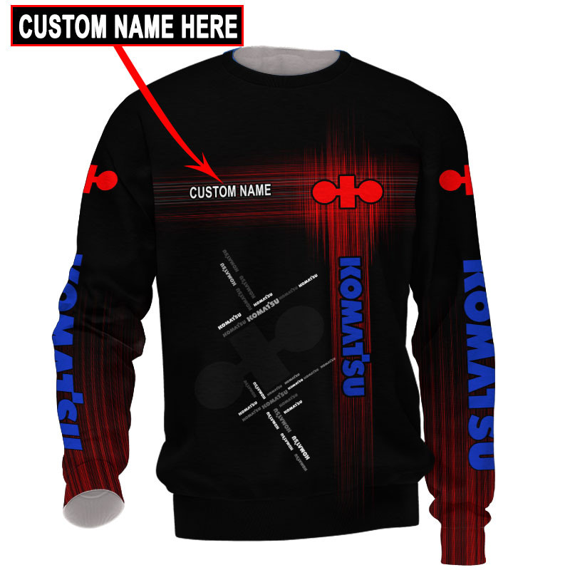 Komatsu Skull Tshirt, sweatshirt, Polo, Hawaiian, Hoodie 3D Apparel Full Printing Custom Name - Famjoys Komatsu Skull Tshirt, sweatshirt, Polo, Hawaiian, Hoodie 3D Apparel Full Printing Custom Name - Famjoys