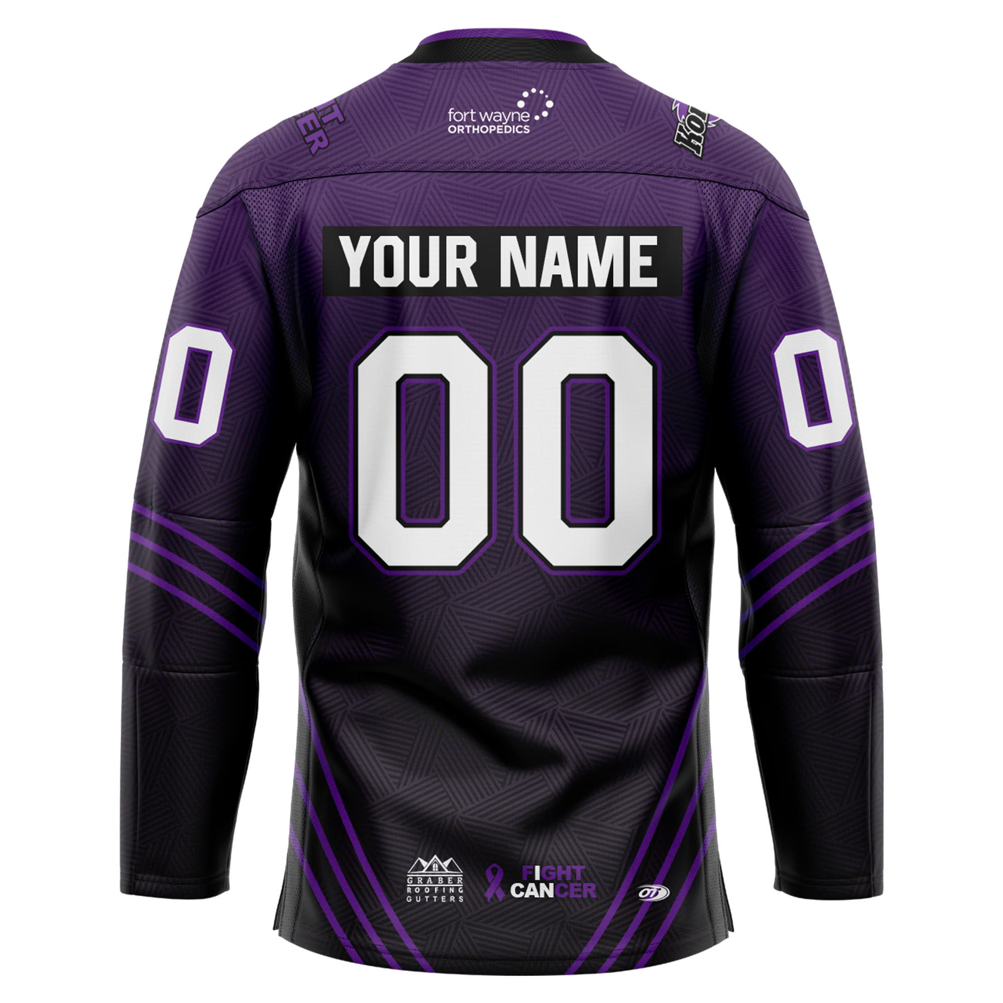 Komets Fight Cancer Jersey - Famjoys Komets Fight Cancer Jersey - Famjoys