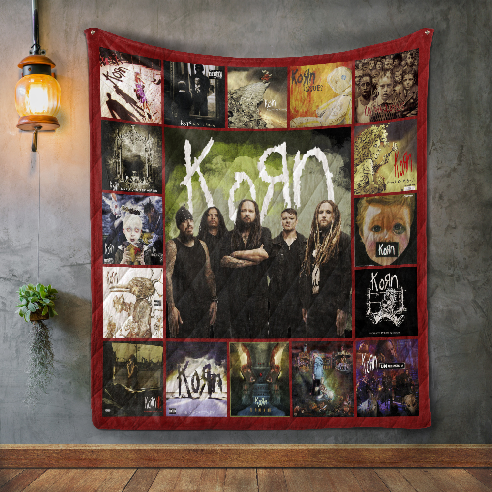 Korn Style 2 Quilt Blanket - Famjoys Korn Style 2 Quilt Blanket - Famjoys