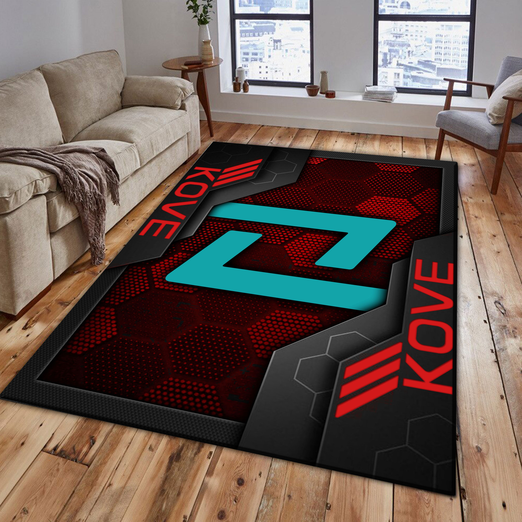 Kove Area Rugs 3171 Multicolor - Famjoys Kove Area Rugs 3171 Multicolor - Famjoys