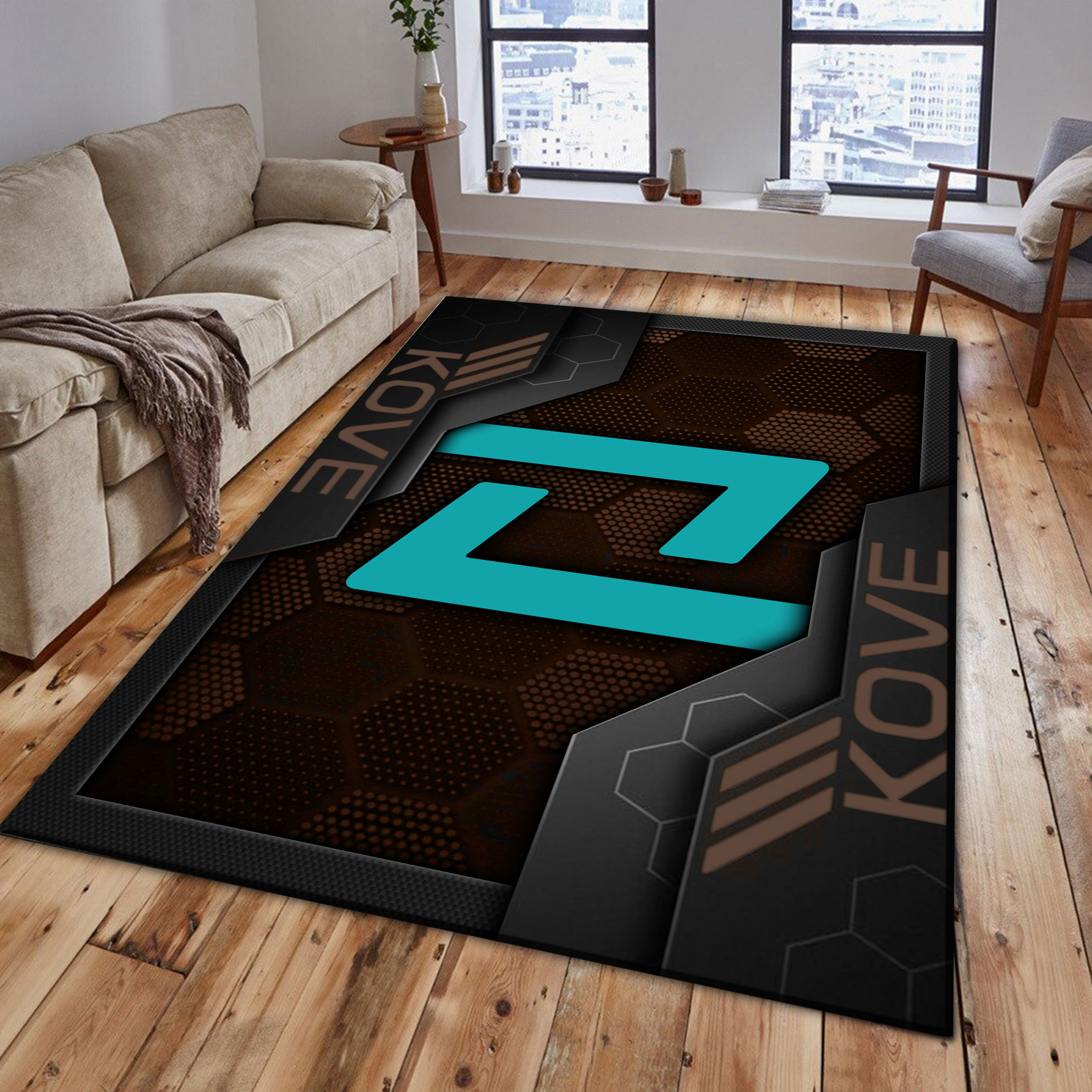 Kove Area Rugs 3171 Multicolor - Famjoys Kove Area Rugs 3171 Multicolor - Famjoys
