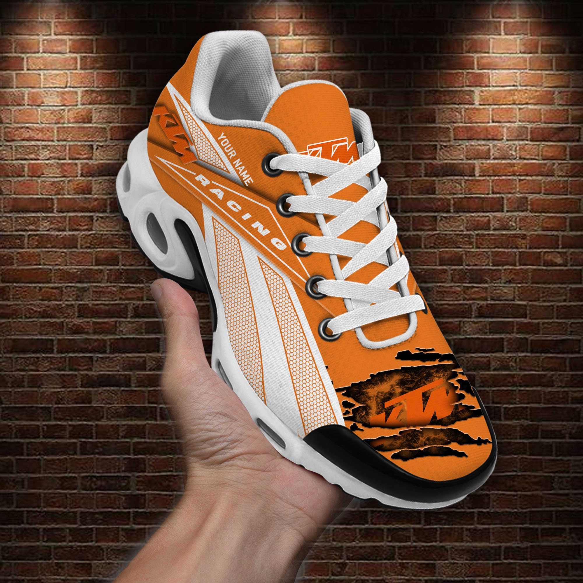 KTM Racing TN Shoes Sneakers For Men And Women - Famjoys KTM Racing TN Shoes Sneakers For Men And Women - Famjoys