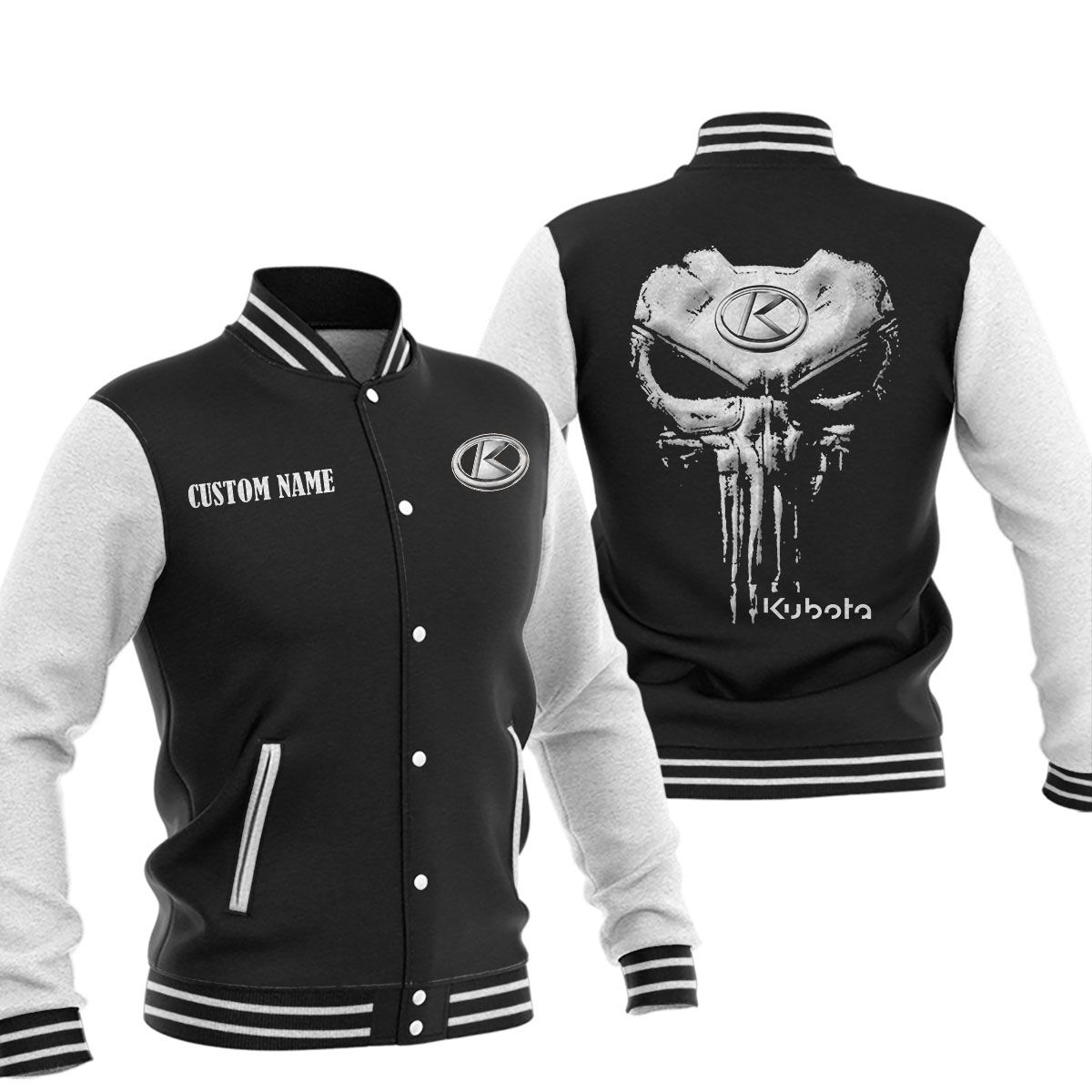 Kubota Baseball Jacket, Multicolor 
