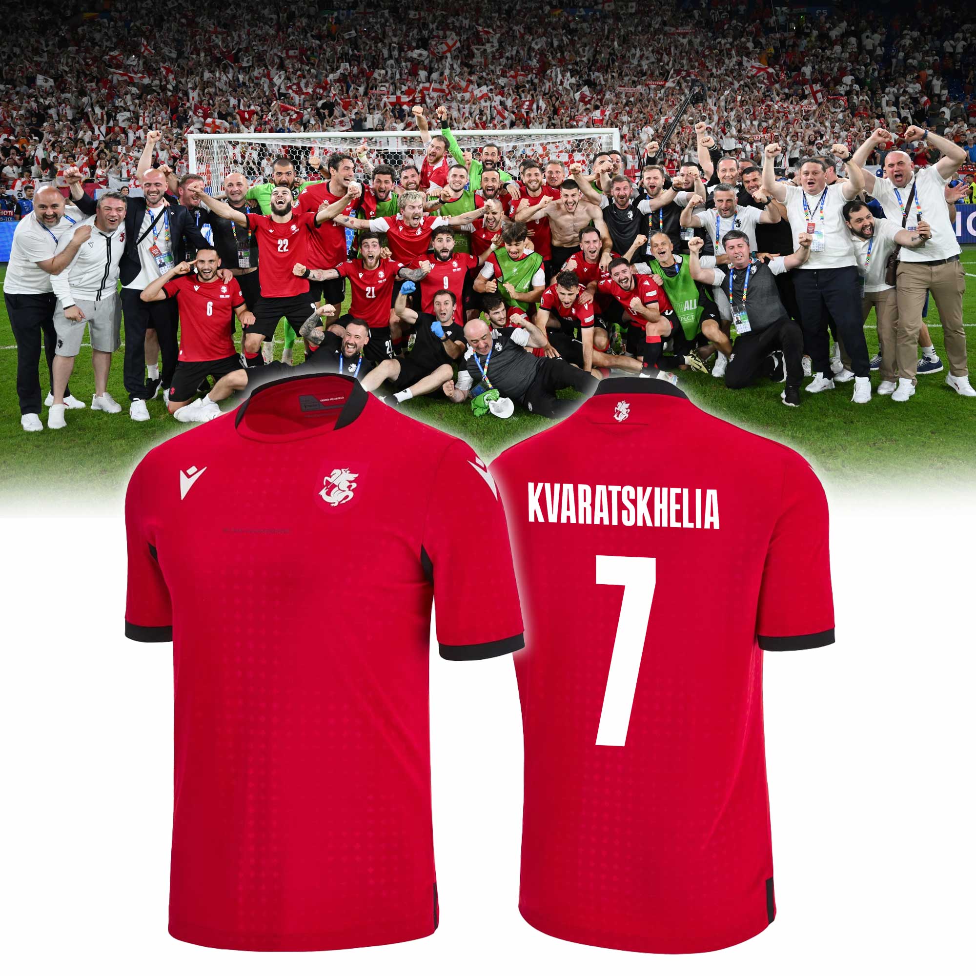 Kvaratskhelia Football Federation adults third match jersey - Famjoys Kvaratskhelia Football Federation adults third match jersey - Famjoys