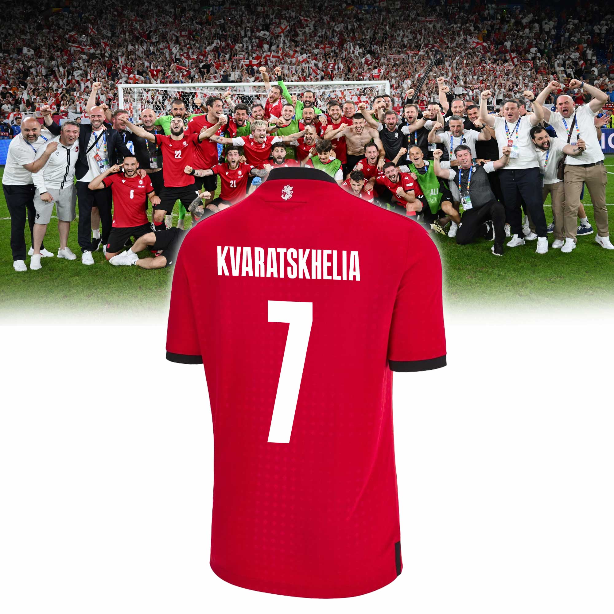 Kvaratskhelia Football Federation adults third match jersey - Famjoys Kvaratskhelia Football Federation adults third match jersey - Famjoys