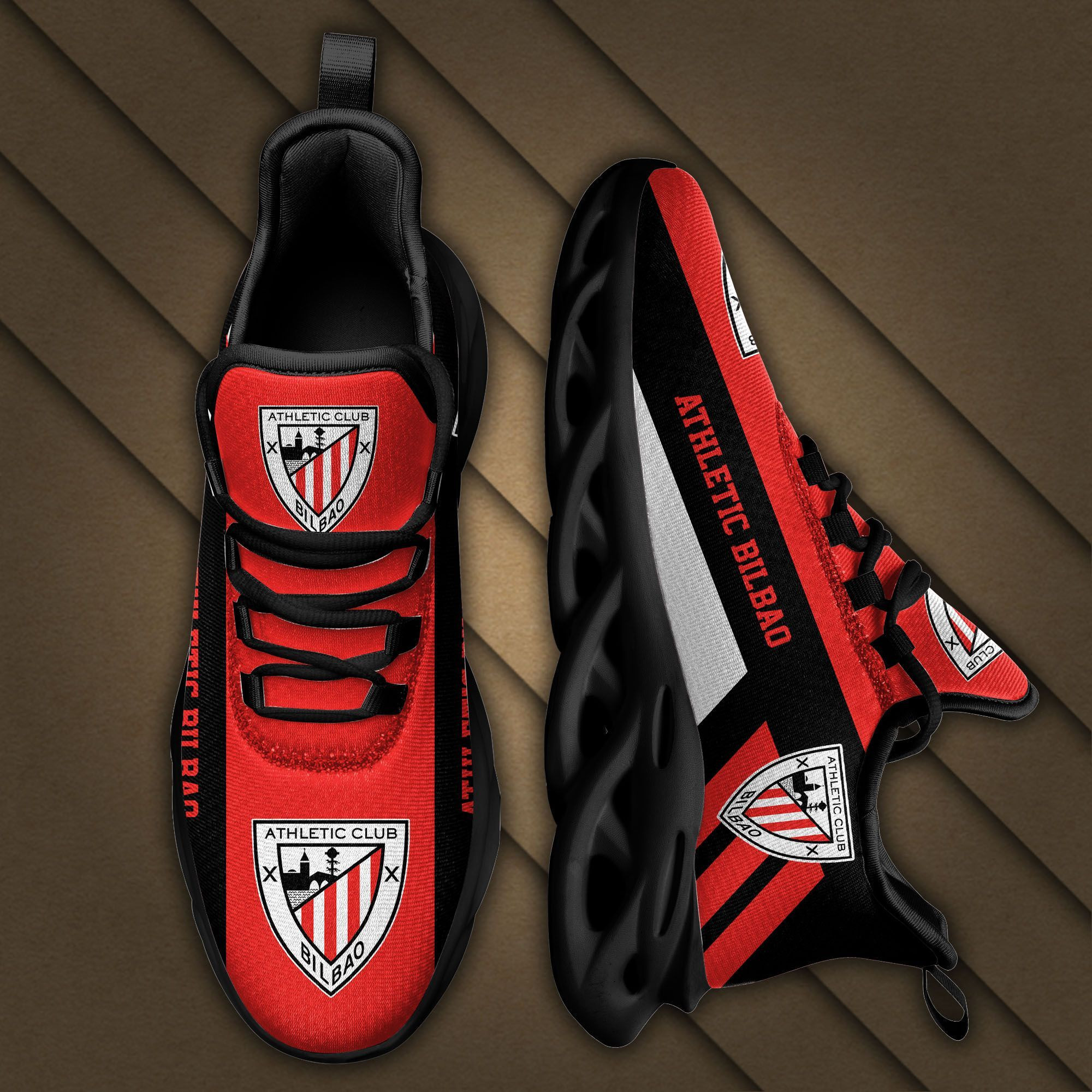 La Liga Athletic Bilbao Max Soul Sneakers Shoes - Famjoys La Liga Athletic Bilbao Max Soul Sneakers Shoes - Famjoys