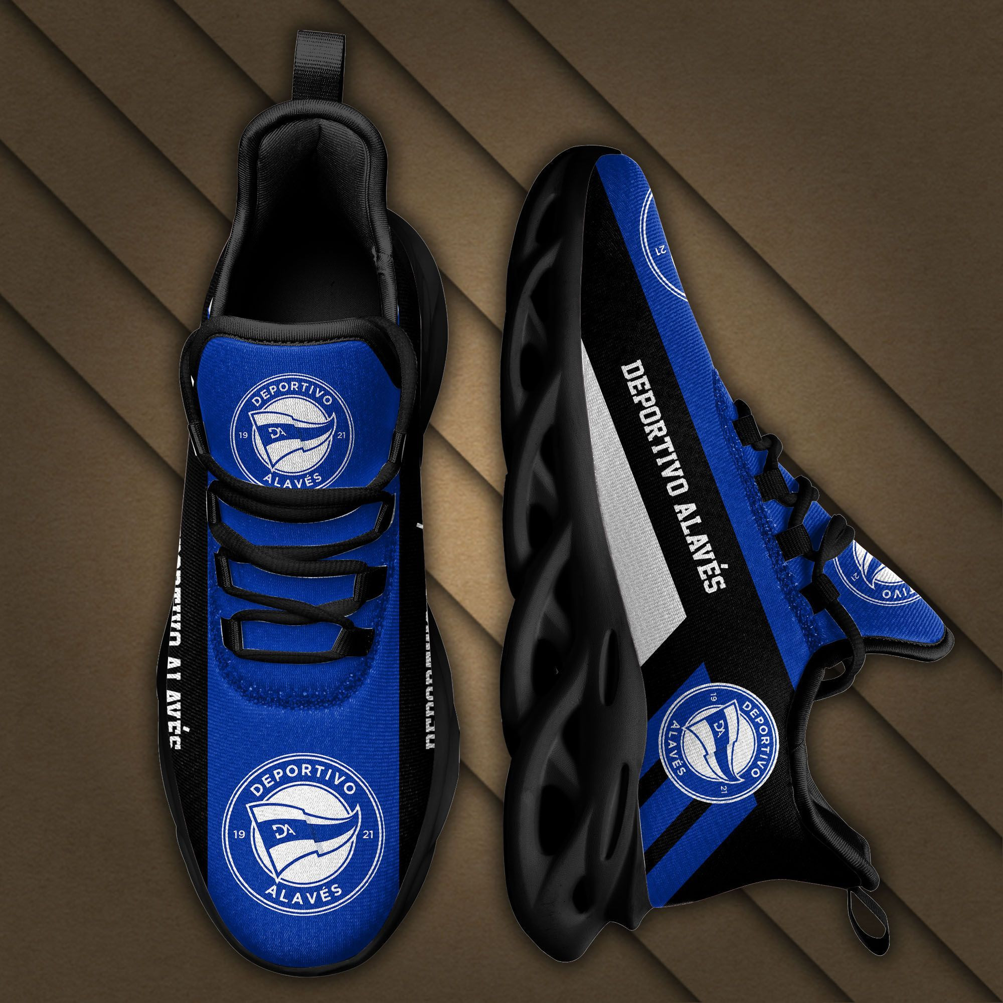 La Liga Deportivo Alavs Max Soul Sneakers Shoes - Famjoys La Liga Deportivo Alavs Max Soul Sneakers Shoes - Famjoys