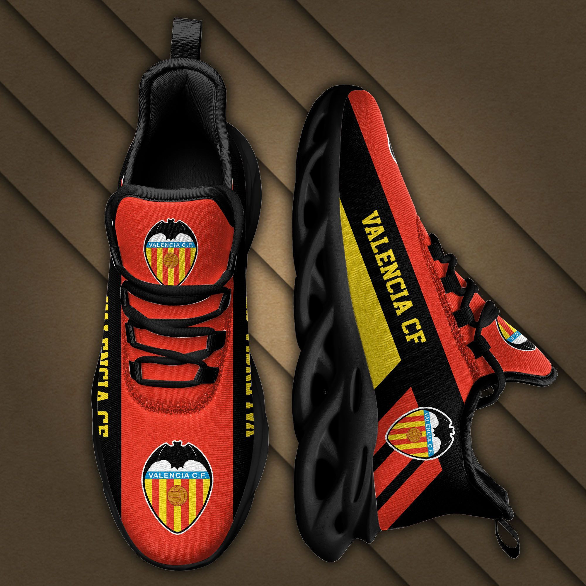 La Liga Valencia CF Max Soul Sneakers Shoes - Famjoys La Liga Valencia CF Max Soul Sneakers Shoes - Famjoys