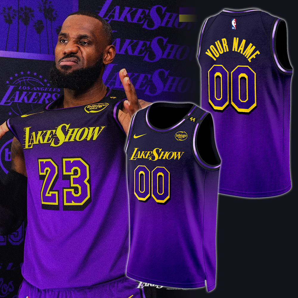 Lakers Unveil -25 City Edition Uniforms Custom - Famjoys Lakers Unveil -25 City Edition Uniforms Custom - Famjoys