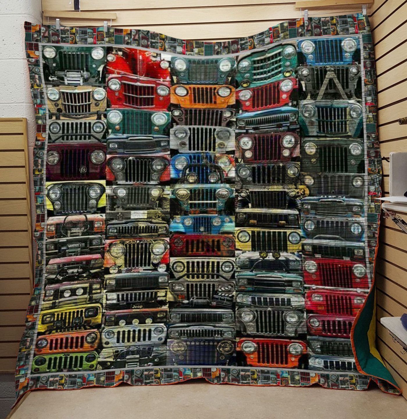 Lalasea Jeep 203075 3D Customized Quilt Blanket Esr452 - Famjoys Lalasea Jeep 203075 3D Customized Quilt Blanket Esr452 - Famjoys