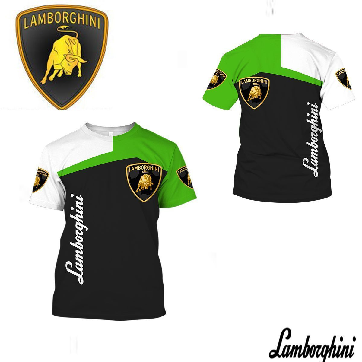 Lamborghini 3D ALL OVER PRINTED SHIRTS VER 10 - Famjoys Lamborghini 3D ALL OVER PRINTED SHIRTS VER 10 - Famjoys