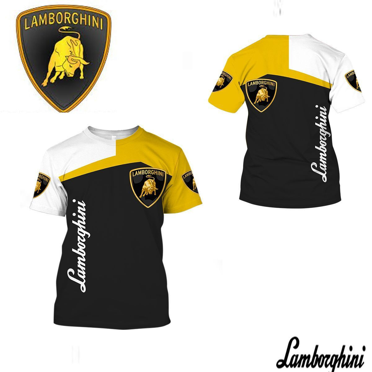 Lamborghini 3D ALL OVER PRINTED SHIRTS VER 12 - Famjoys Lamborghini 3D ALL OVER PRINTED SHIRTS VER 12 - Famjoys