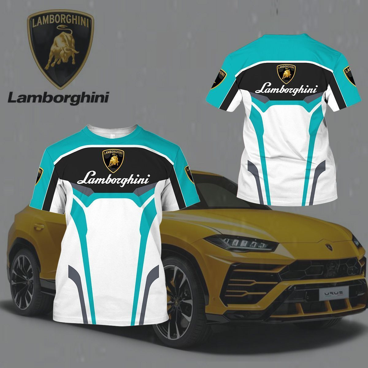 Lamborghini 3D ALL OVER PRINTED SHIRTS VER 8 - Famjoys Lamborghini 3D ALL OVER PRINTED SHIRTS VER 8 - Famjoys