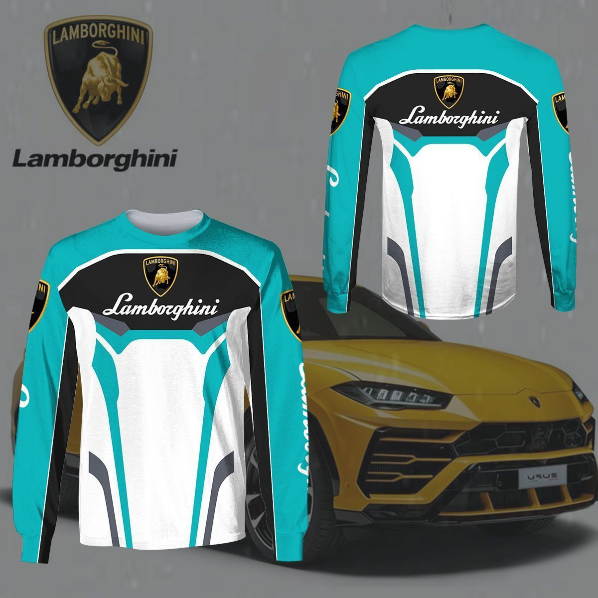 Lamborghini 3D ALL OVER PRINTED SHIRTS VER 8 - Famjoys Lamborghini 3D ALL OVER PRINTED SHIRTS VER 8 - Famjoys