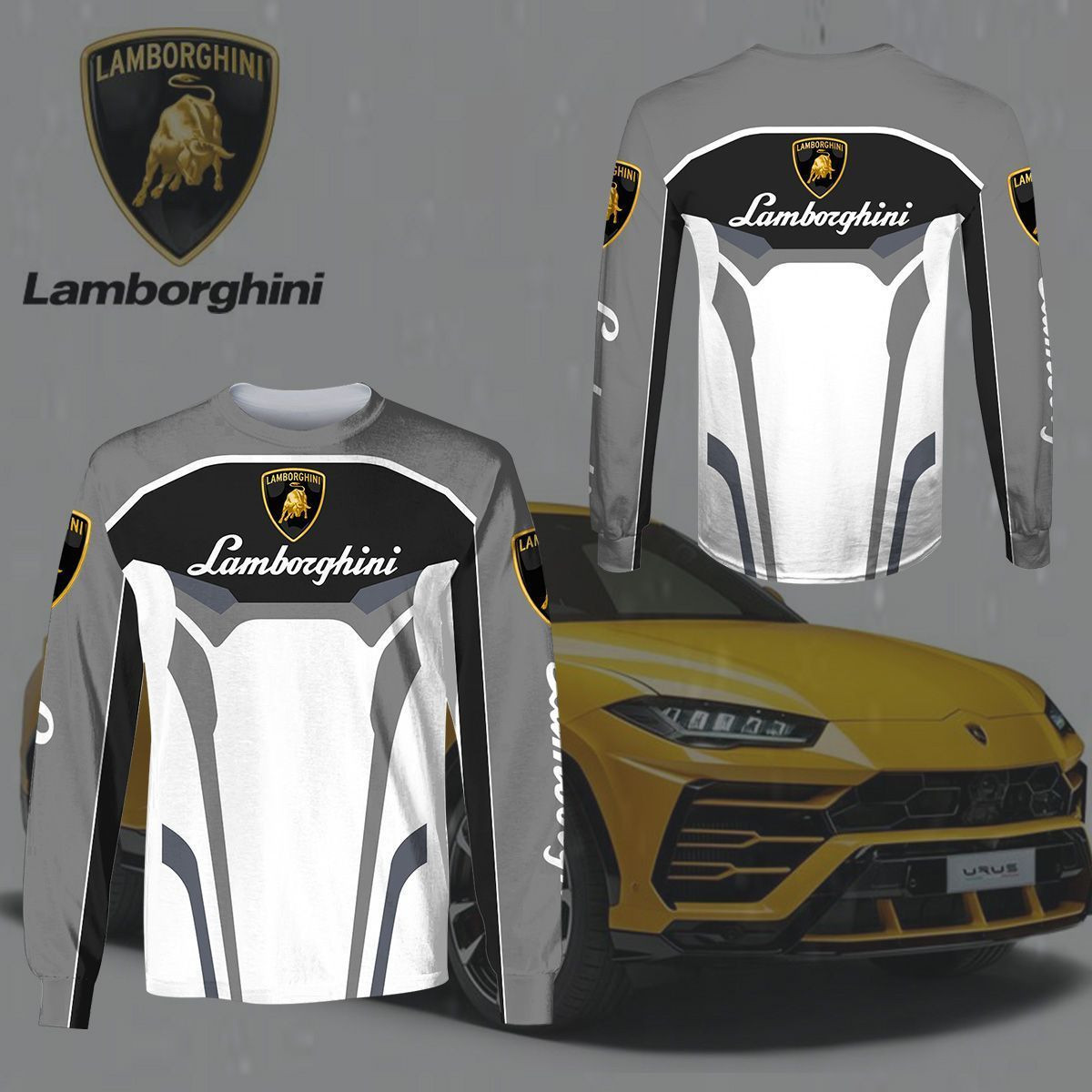 Lamborghini 3D ALL OVER PRINTED SHIRTS VER 9 - Famjoys Lamborghini 3D ALL OVER PRINTED SHIRTS VER 9 - Famjoys