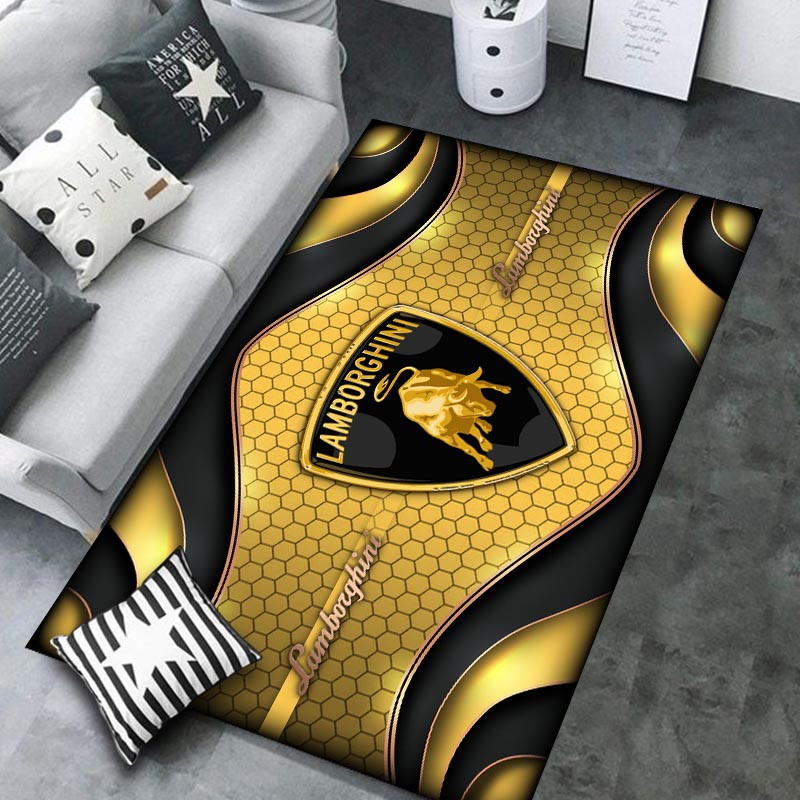 Lamborghini Area Rugs 3922 Multicolor