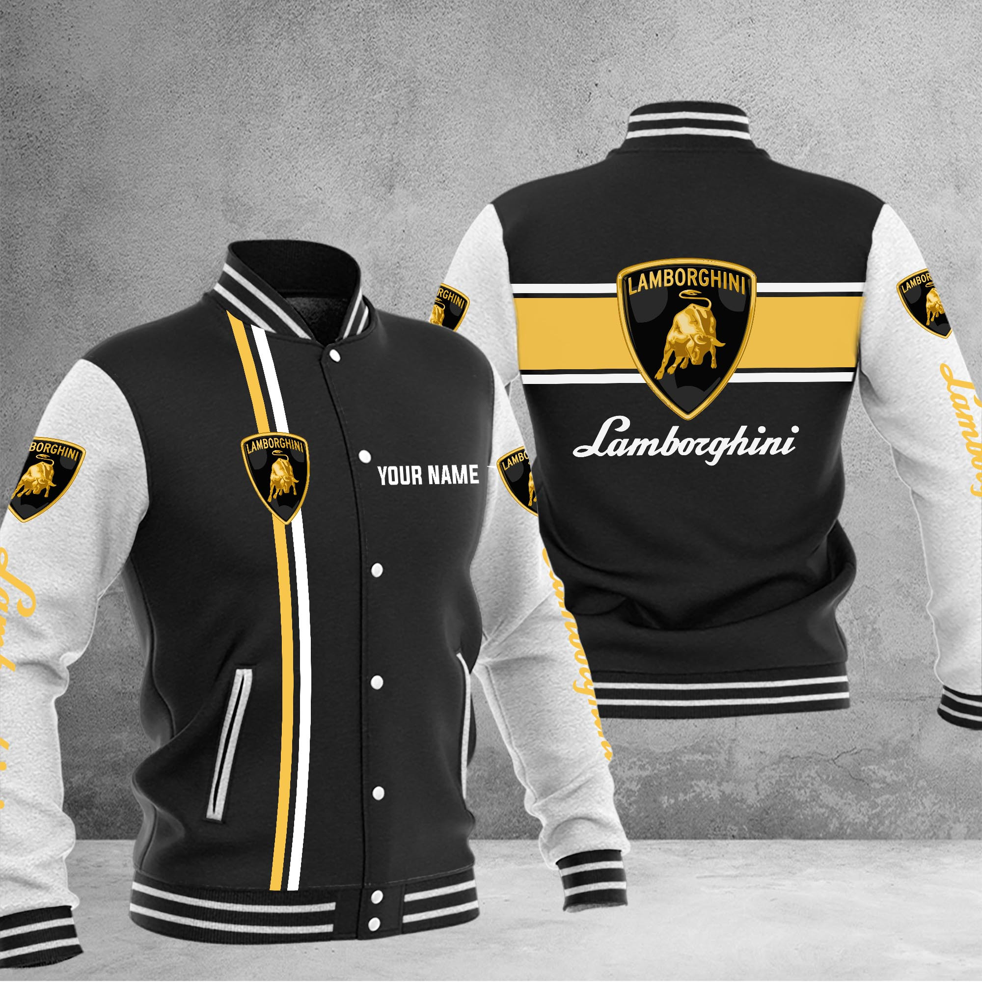 Lamborghini Baseball Jacket