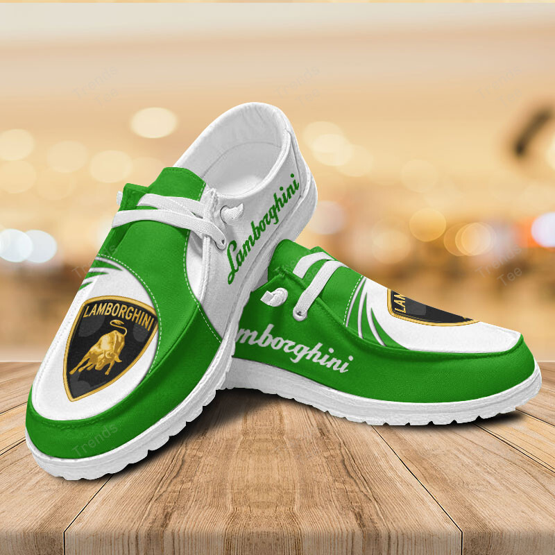 Lamborghini Personalized Hey Dude Sports Shoes Custom Name Design Perfect Gift For Fans - Famjoys Lamborghini Personalized Hey Dude Sports Shoes Custom Name Design Perfect Gift For Fans - Famjoys