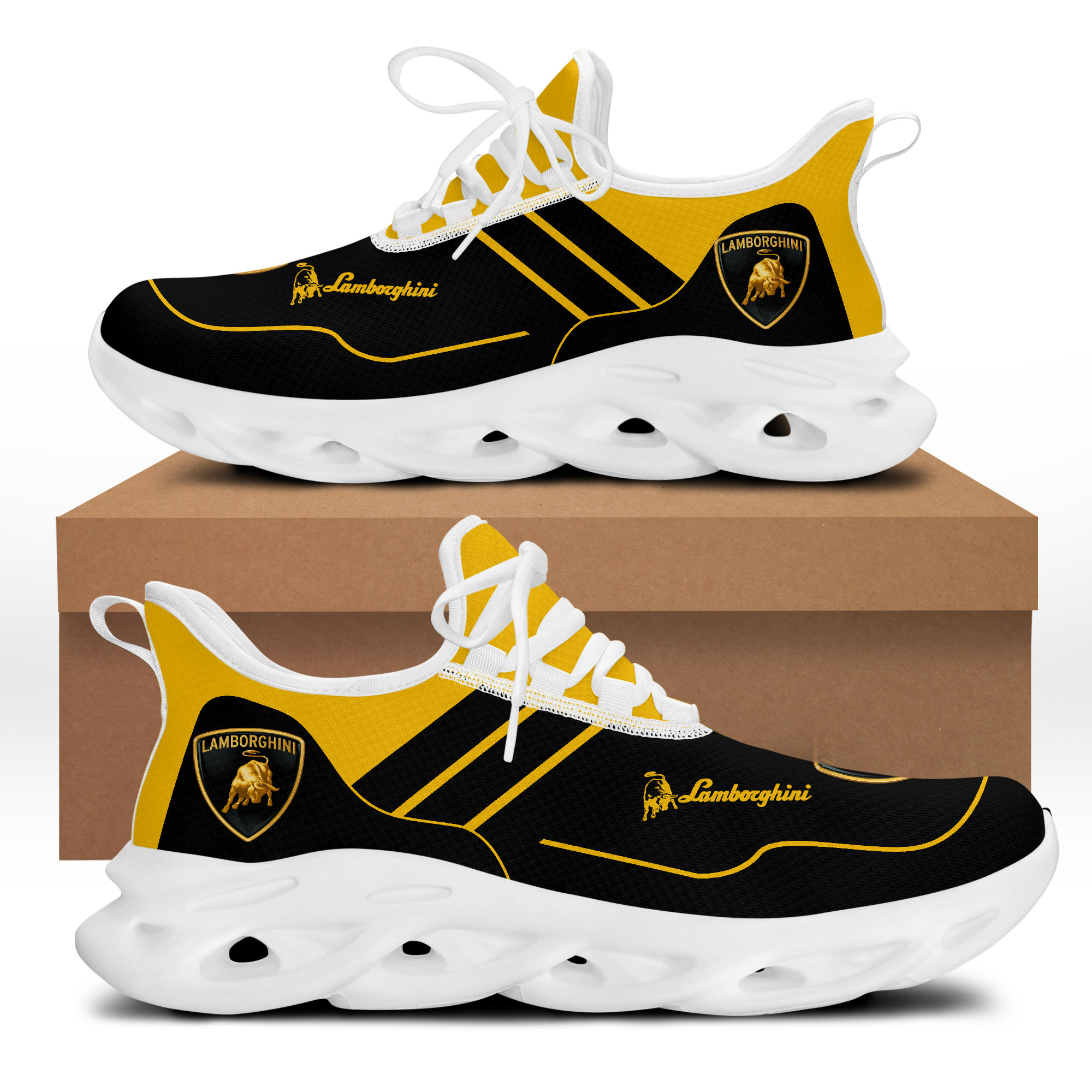 Lamborghini Sneakers Shoes - Famjoys Lamborghini Sneakers Shoes - Famjoys