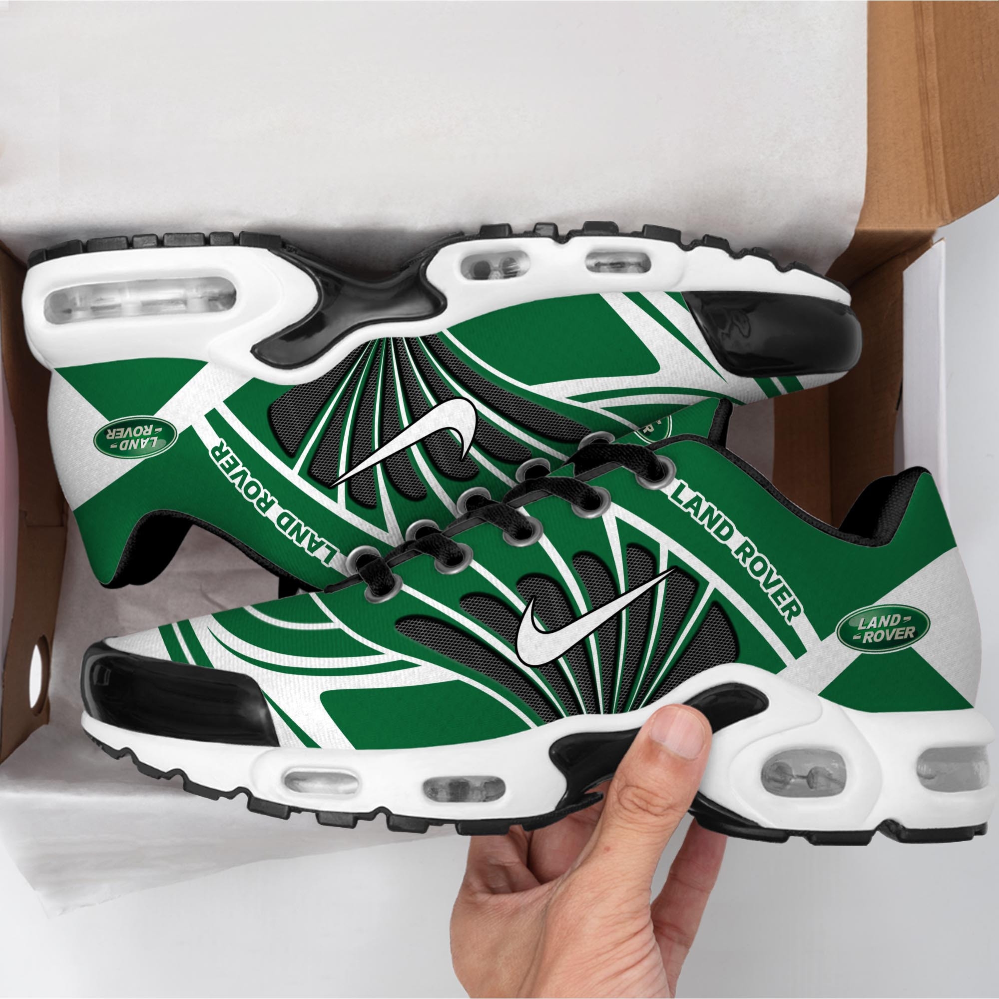 Land Rover Personalized Name Air Cushion Sports Shoes 1149 - Famjoys Land Rover Personalized Name Air Cushion Sports Shoes 1149 - Famjoys