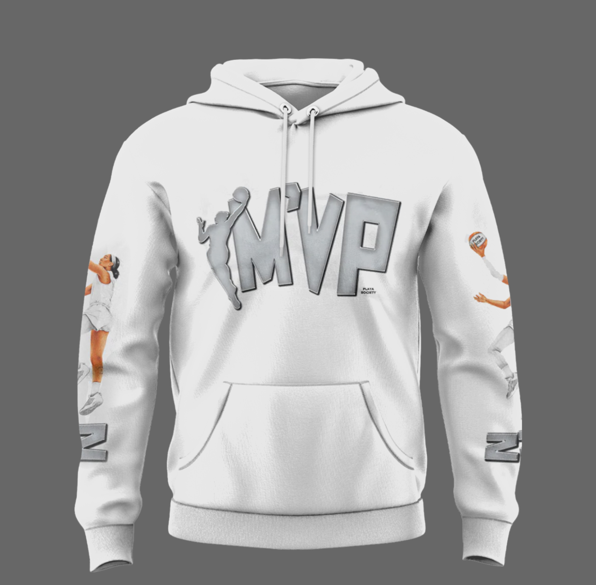Las Vegas Aces A’ja Wilson M’VP Hoodie Regular - Famjoys Las Vegas Aces A’ja Wilson M’VP Hoodie Regular - Famjoys