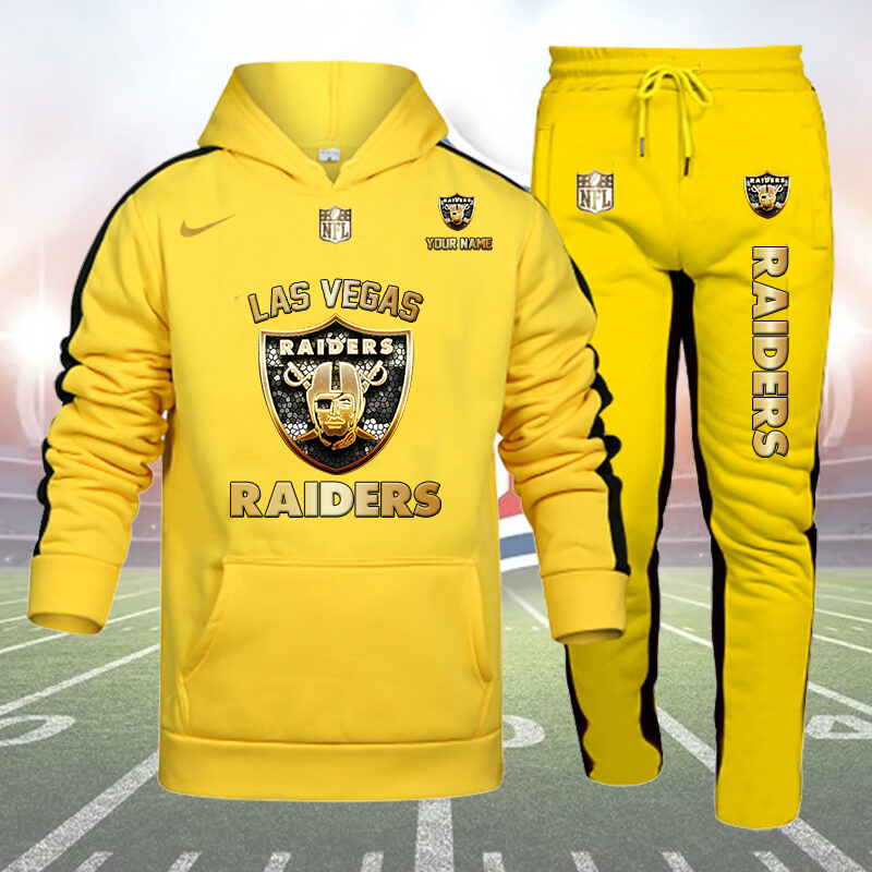 Las Vegas Raiders-32 Teams Personlized Golden Logo Hoodie Set-SP12012417ID03DS01 - Famjoys Las Vegas Raiders-32 Teams Personlized Golden Logo Hoodie Set-SP12012417ID03DS01 - Famjoys