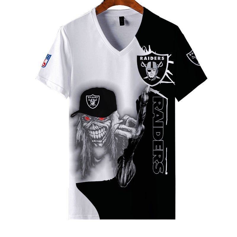 Las Vegas Raiders All Over Print Caftan3071 - Famjoys Las Vegas Raiders All Over Print Caftan3071 - Famjoys