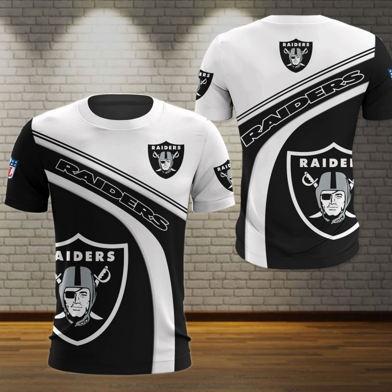 Las Vegas Raiders All Over Print Caftan3401 - Famjoys Las Vegas Raiders All Over Print Caftan3401 - Famjoys