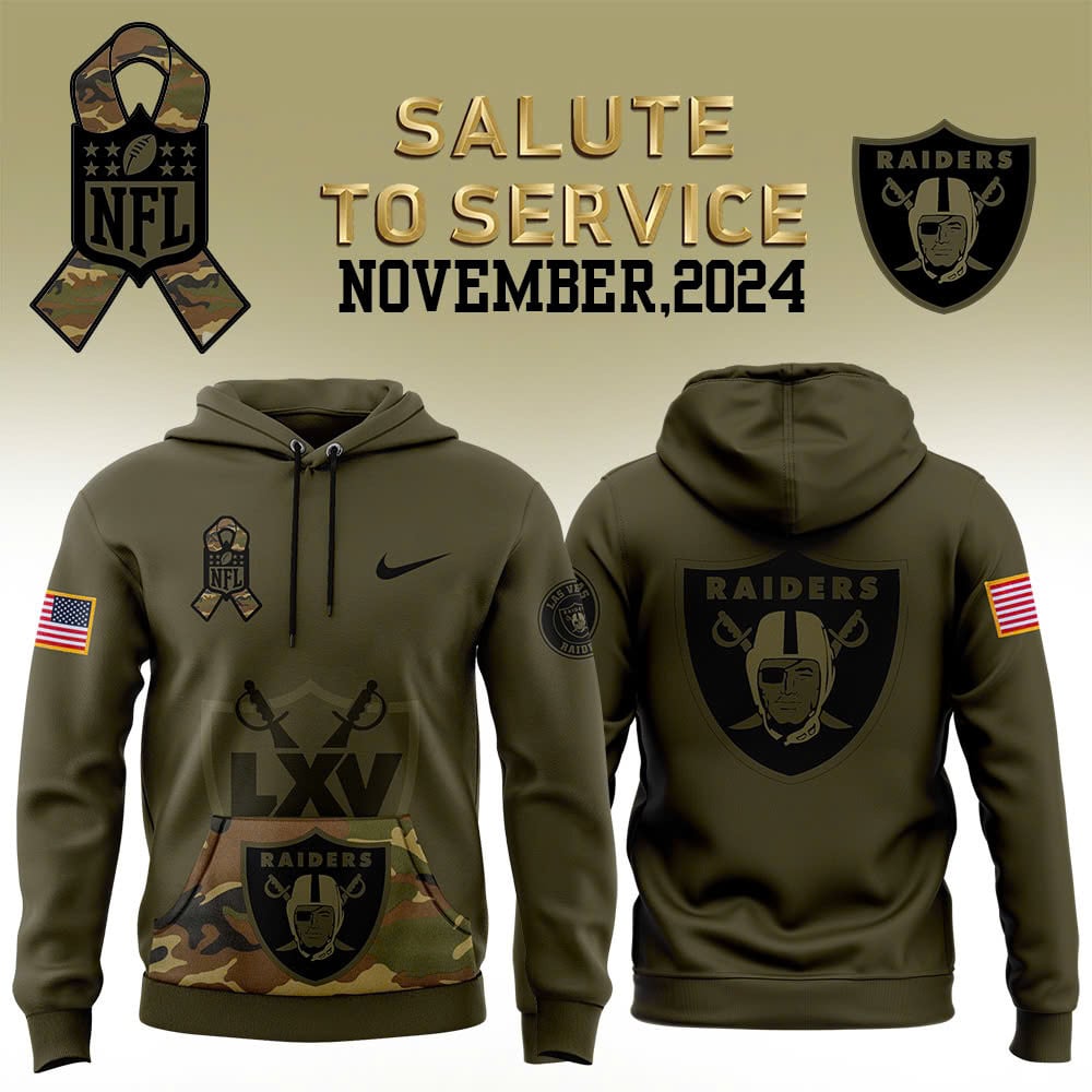 Las Vegas Raiders Camo Salute to Service Club Fleece Pullover Hoodie - Famjoys Las Vegas Raiders Camo Salute to Service Club Fleece Pullover Hoodie - Famjoys