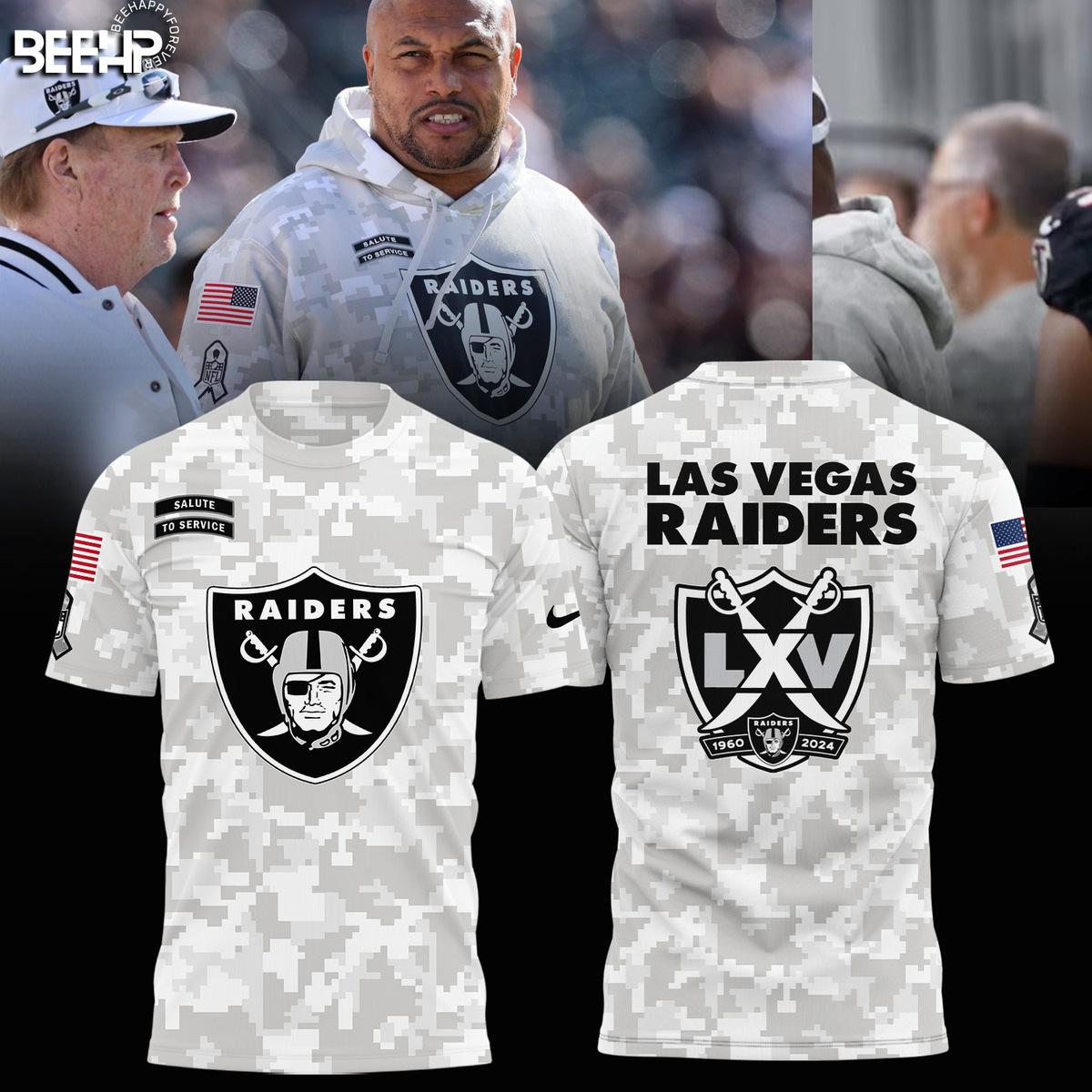 Las Vegas Raiders Camo Salute to Service Jogger - Famjoys Las Vegas Raiders Camo Salute to Service Jogger - Famjoys