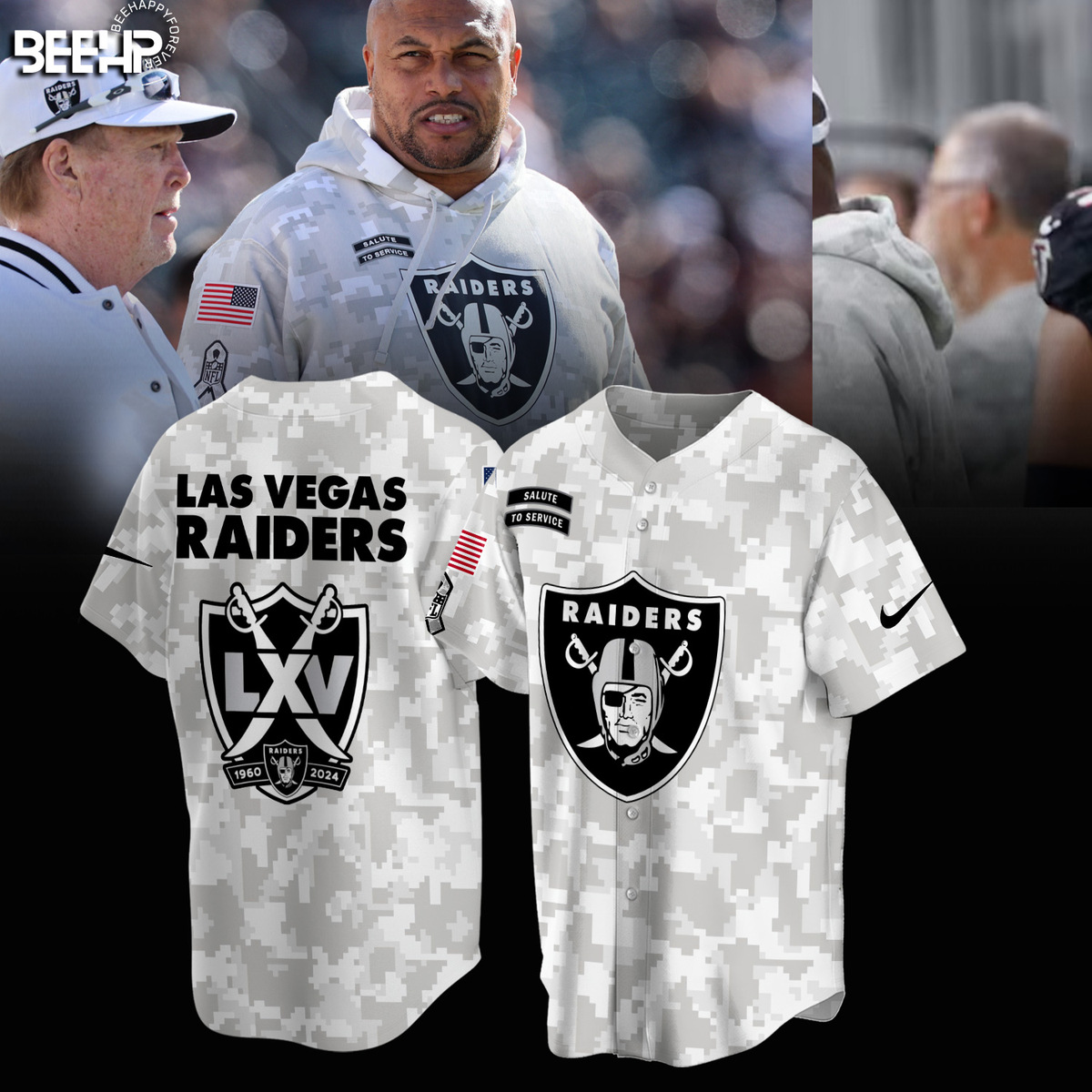 Las Vegas Raiders Camo Salute to Service Jogger - Famjoys Las Vegas Raiders Camo Salute to Service Jogger - Famjoys