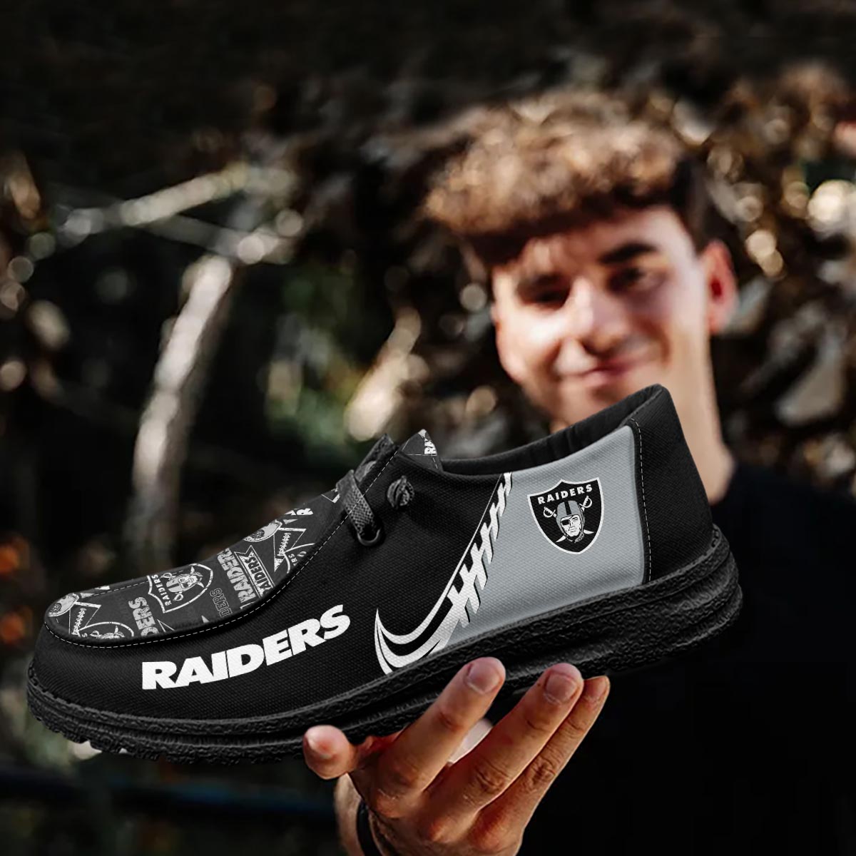 Las Vegas Raiders Hey Dudes - Famjoys Las Vegas Raiders Hey Dudes - Famjoys