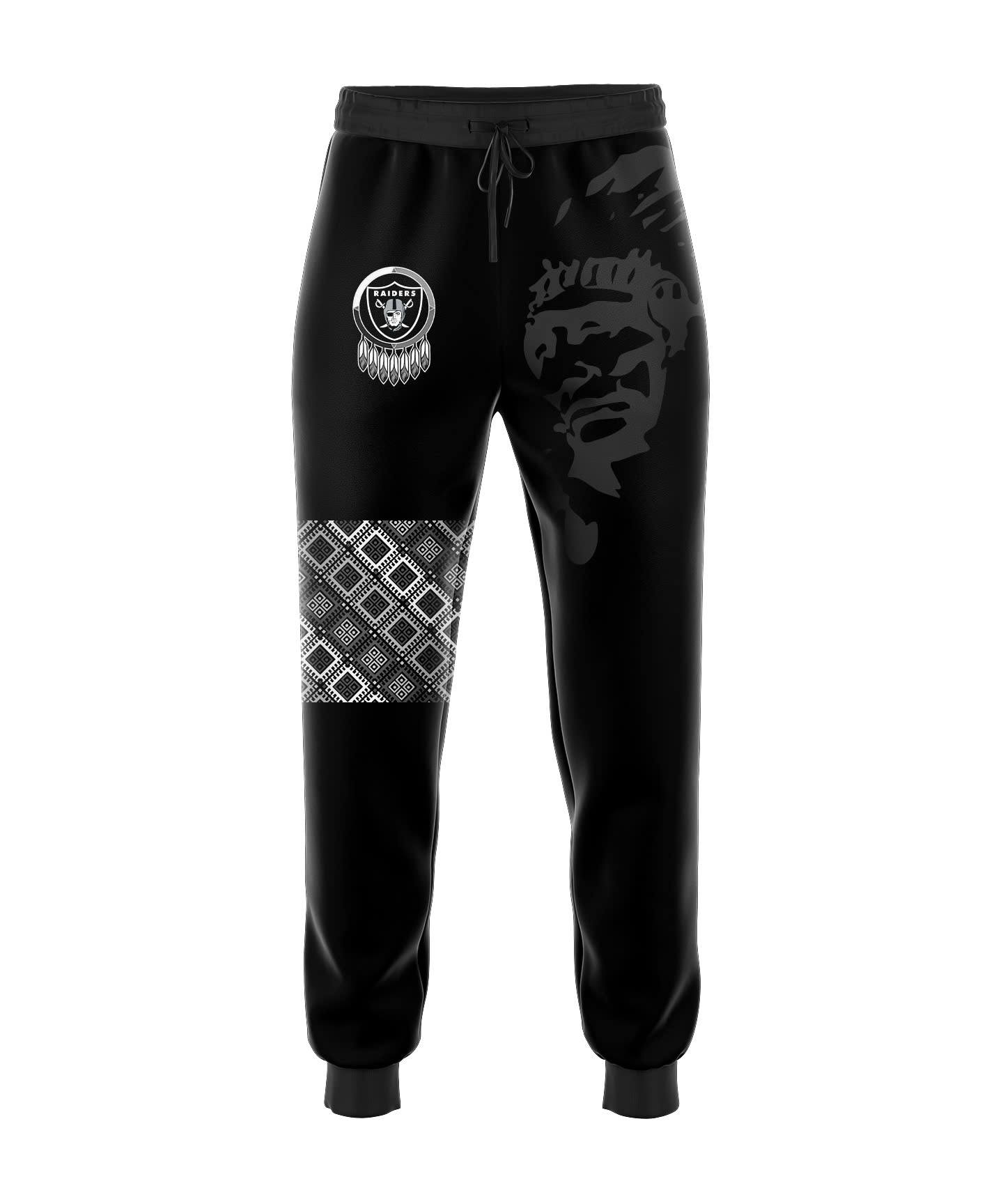 Las Vegas Raiders Native American Heritage Month Premium Jogger - Famjoys Las Vegas Raiders Native American Heritage Month Premium Jogger - Famjoys