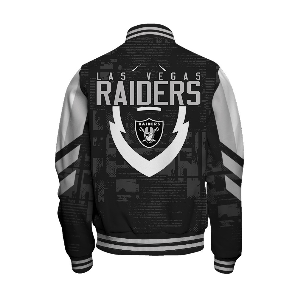 Las Vegas Raiders - Proud To Be Different Unisex Varsity Jacket - Famjoys Las Vegas Raiders - Proud To Be Different Unisex Varsity Jacket - Famjoys