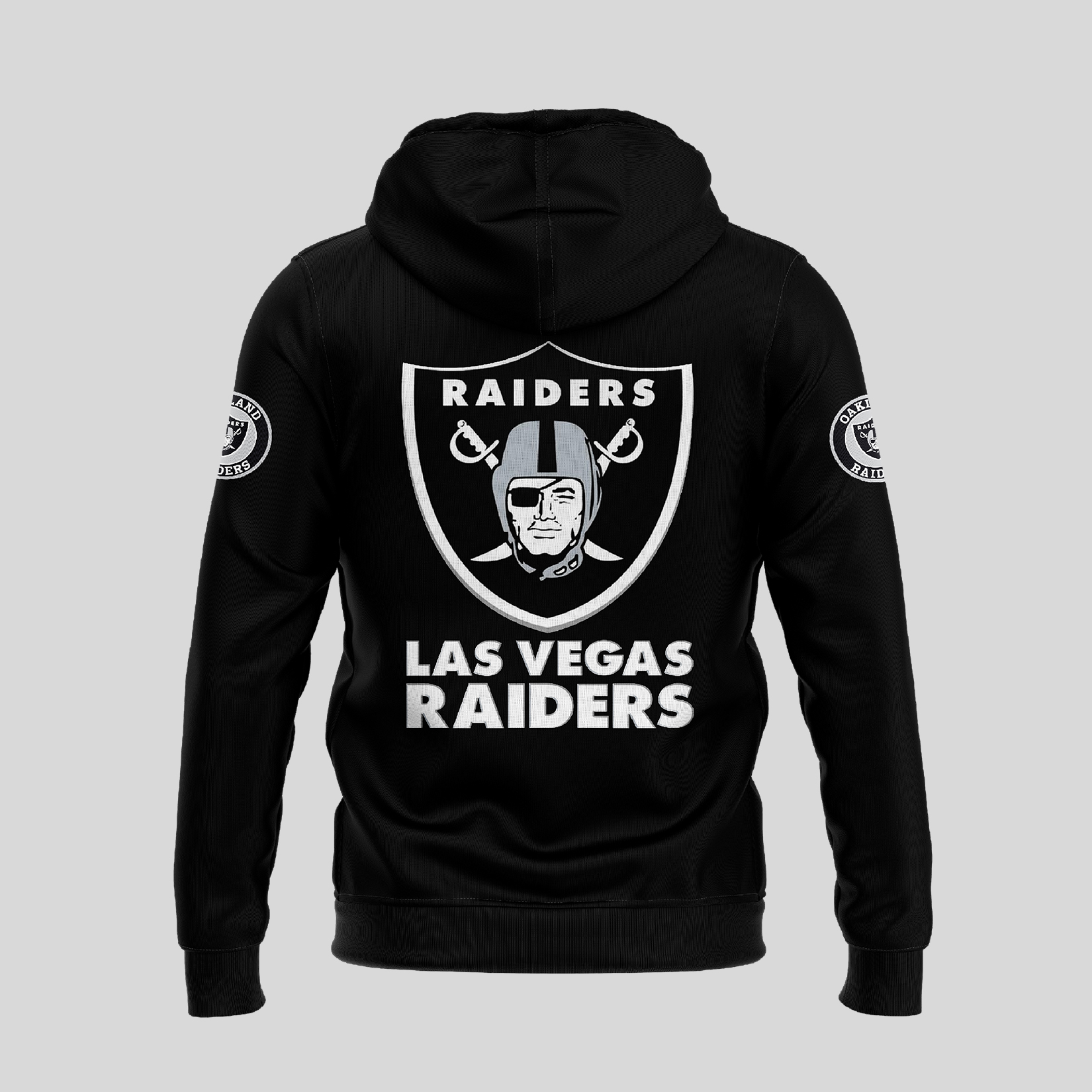 Las Vegas Raiders Pullover Hoodie - Famjoys Las Vegas Raiders Pullover Hoodie - Famjoys