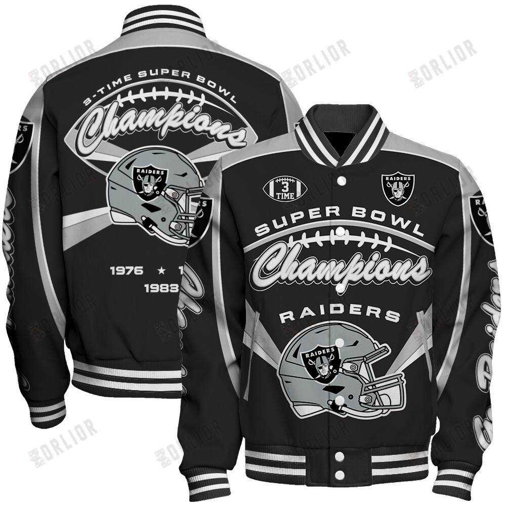 Las Vegas Raiders Super Bowl Champions We'll Always Be Together Varsity Jacket - Famjoys Las Vegas Raiders Super Bowl Champions We'll Always Be Together Varsity Jacket - Famjoys