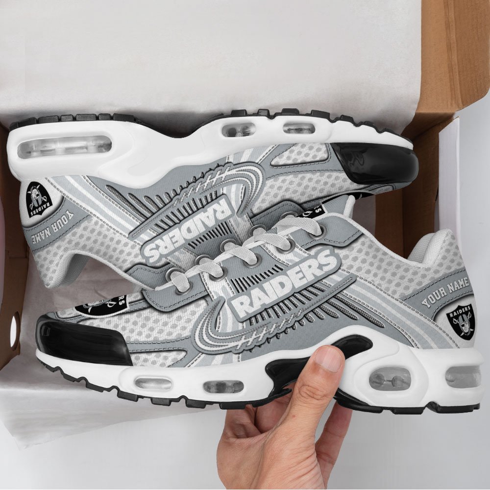 Las Vegas Raiders TN Shoes Custom Your Name, Sport Team Shoes, Shoes For Sport Lovers, Gifts For Fans ETRG-62469 - Famjoys Las Vegas Raiders TN Shoes Custom Your Name, Sport Team Shoes, Shoes For Sport Lovers, Gifts For Fans ETRG-62469 - Famjoys