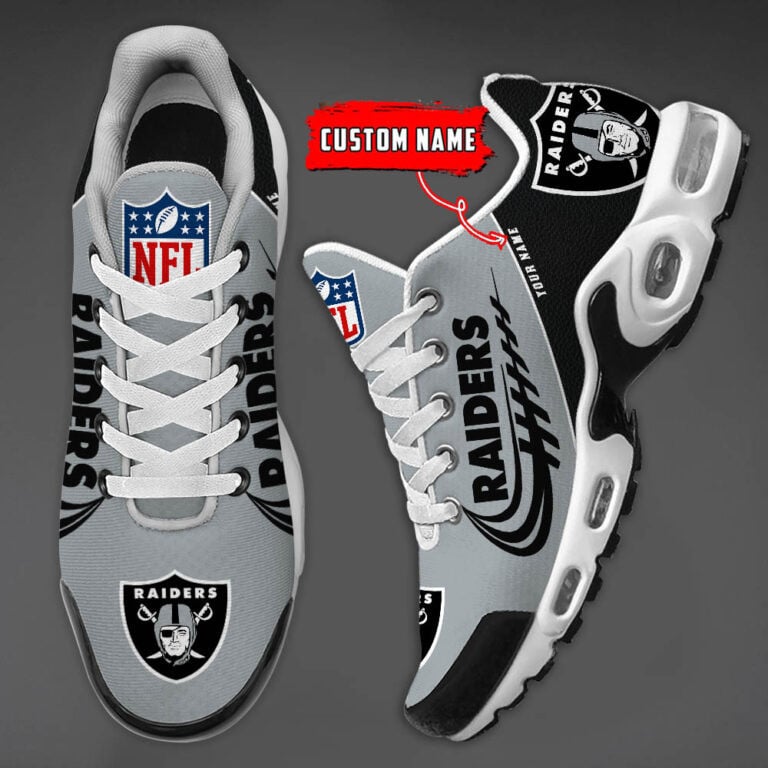 Las Vegas Raiders TN Sport Shoes - Famjoys Las Vegas Raiders TN Sport Shoes - Famjoys