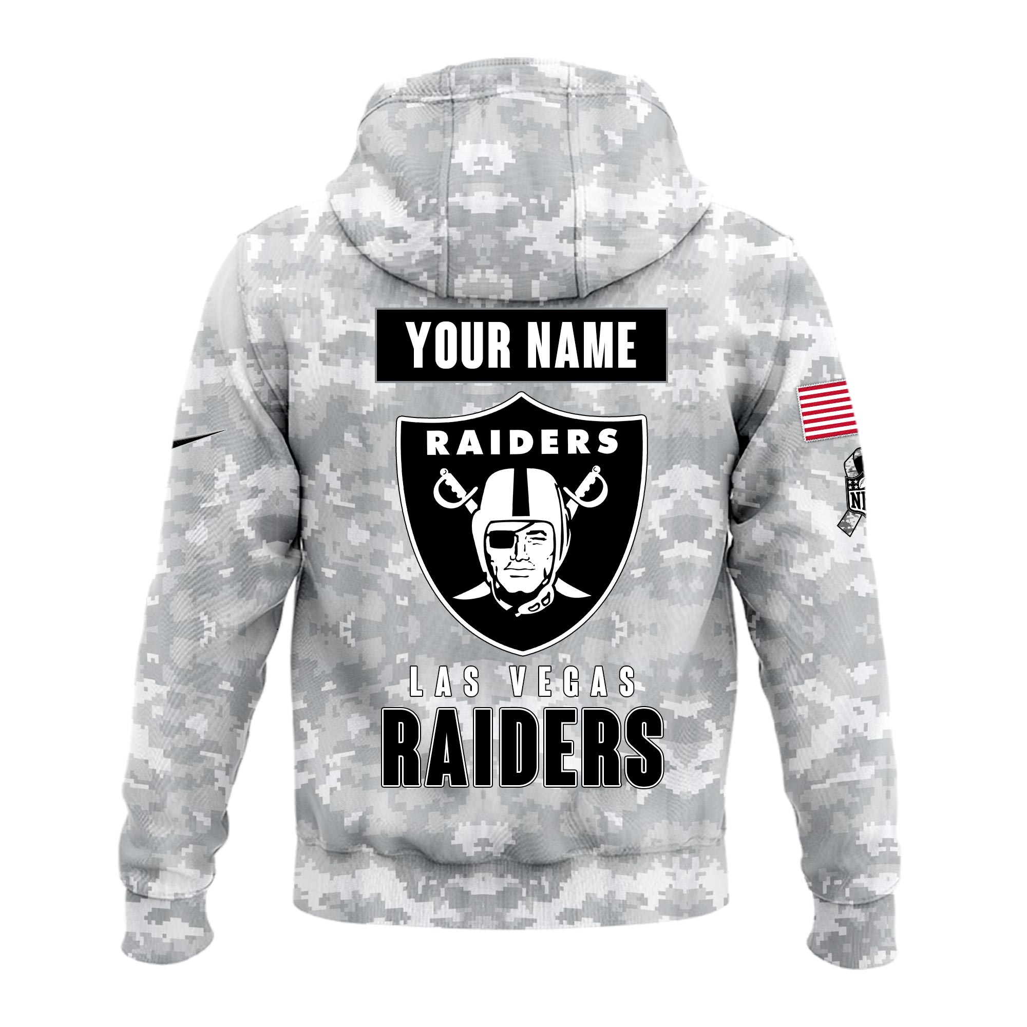 Las Vegas Raiders Veterans Day Hoodie - Famjoys Las Vegas Raiders Veterans Day Hoodie - Famjoys