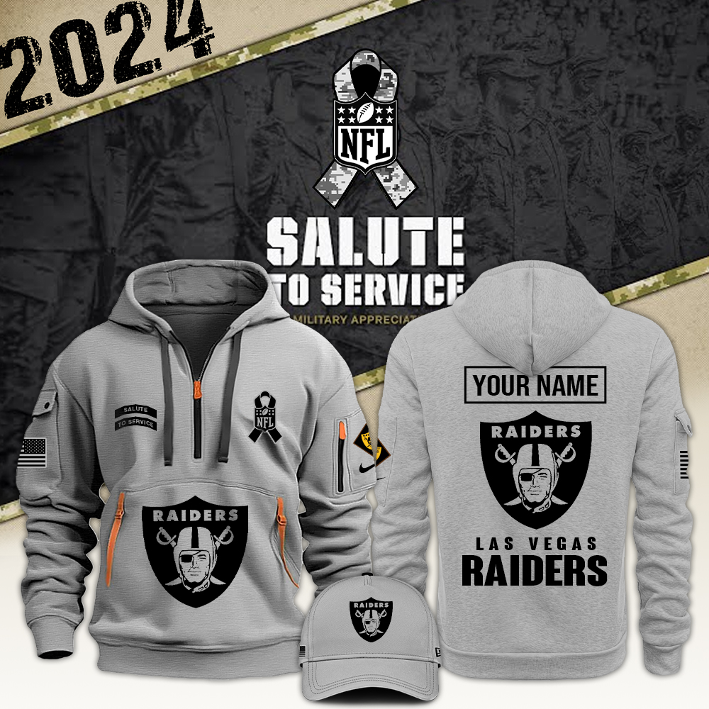 Las Vegas Raiders Veterans Day Hoodie - Famjoys Las Vegas Raiders Veterans Day Hoodie - Famjoys