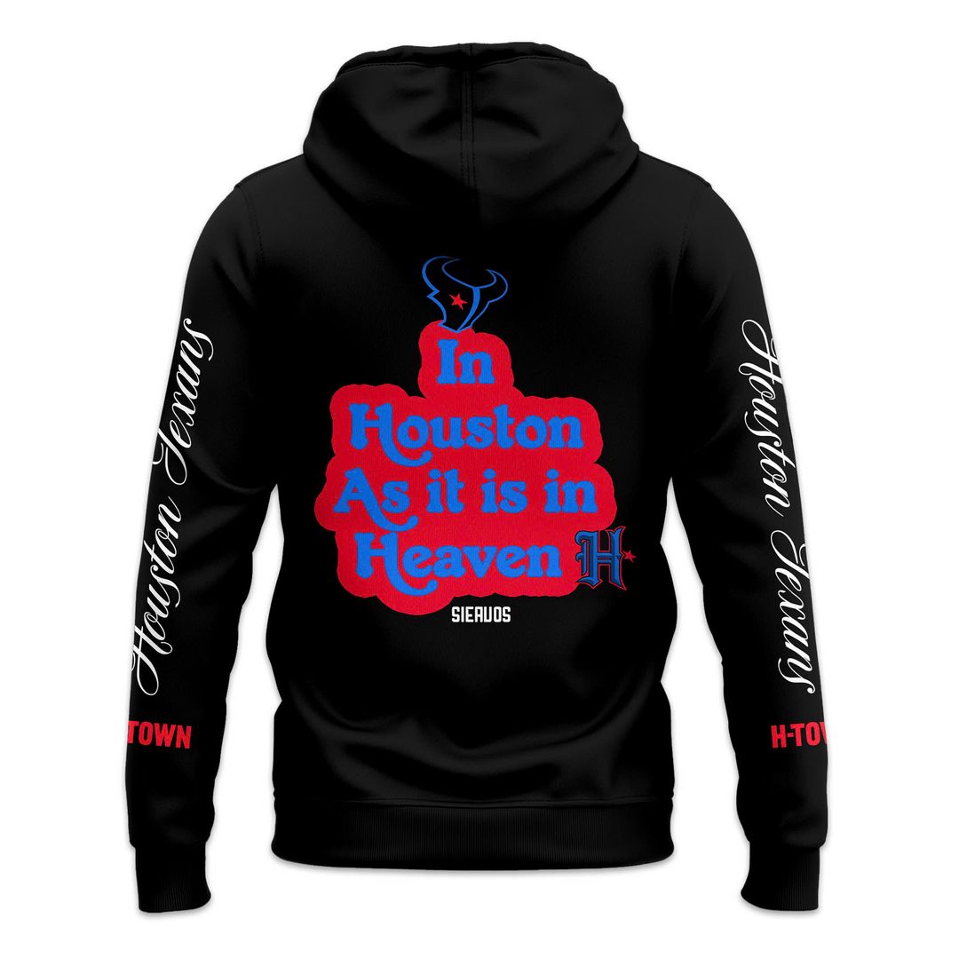 Lecrae x Houston Texans Black Hoodie - Famjoys Lecrae x Houston Texans Black Hoodie - Famjoys