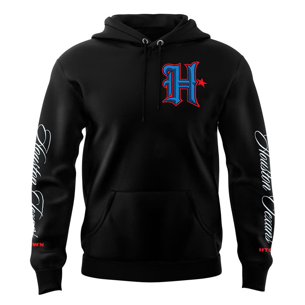 Lecrae x Houston Texans Black Hoodie - Famjoys Lecrae x Houston Texans Black Hoodie - Famjoys