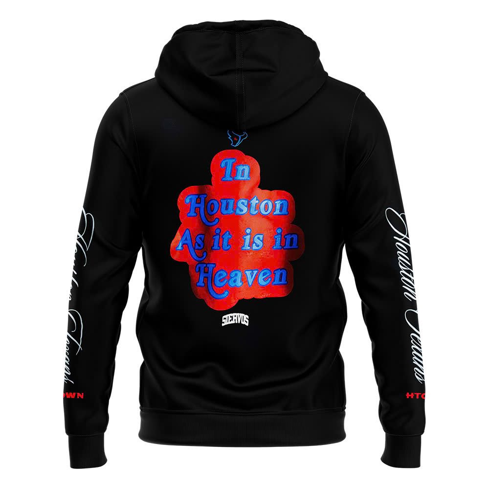 Lecrae x Houston Texans Black Hoodie - Famjoys Lecrae x Houston Texans Black Hoodie - Famjoys