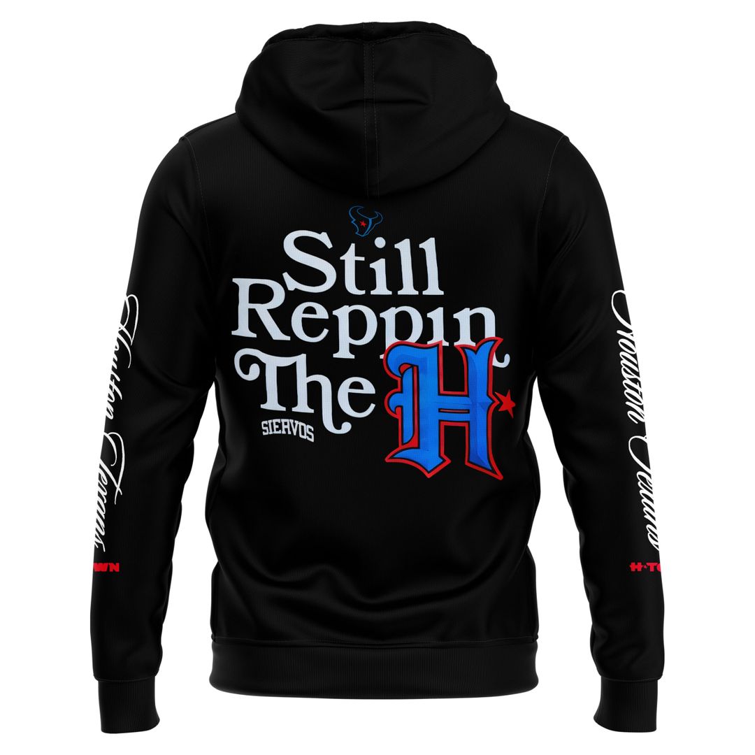 Lecrae x Houston Texans Black Hoodie - Famjoys Lecrae x Houston Texans Black Hoodie - Famjoys