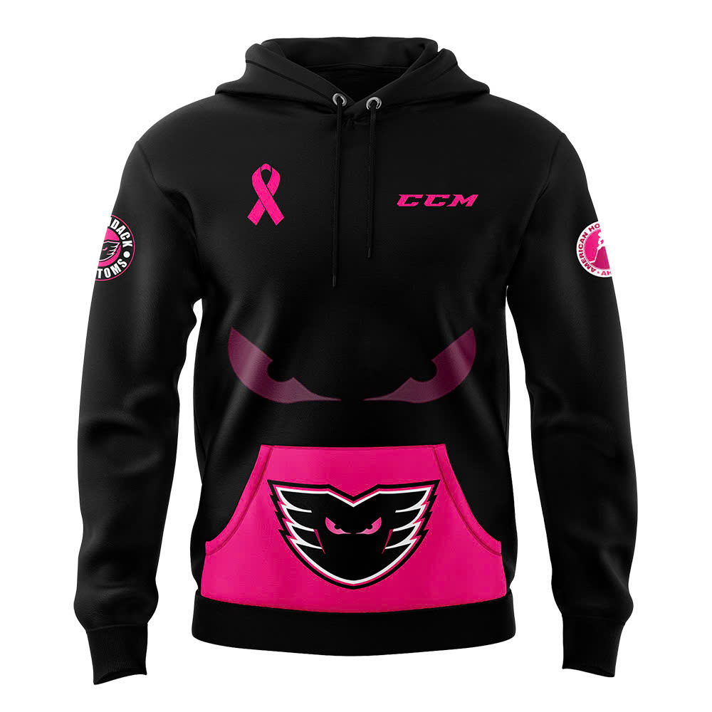 Lehigh Valley Phantoms Pink in the Rink Hoodie - Famjoys Lehigh Valley Phantoms Pink in the Rink Hoodie - Famjoys