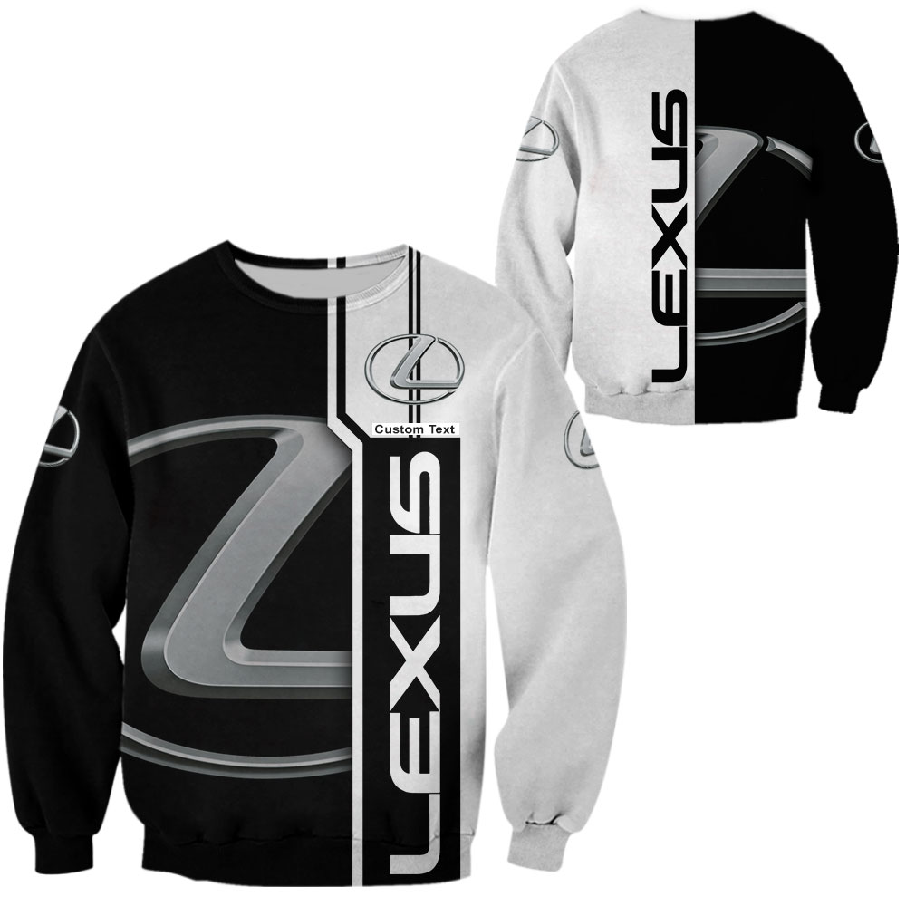 Lexus 3D Apparel Zip Hoodie,Pant,Polo, Button Hawaii Shirt Personalized - Famjoys Lexus 3D Apparel Zip Hoodie,Pant,Polo, Button Hawaii Shirt Personalized - Famjoys