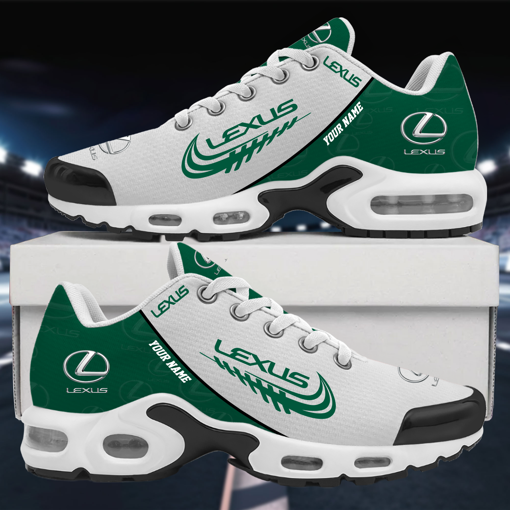 Lexus Custom Name Sport Shoes VS4 - Famjoys Lexus Custom Name Sport Shoes VS4 - Famjoys