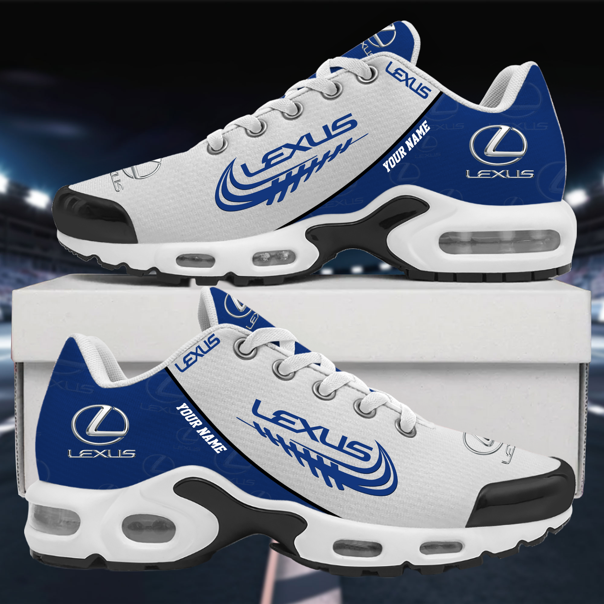 Lexus Custom Name Sport Shoes VS4 - Famjoys Lexus Custom Name Sport Shoes VS4 - Famjoys