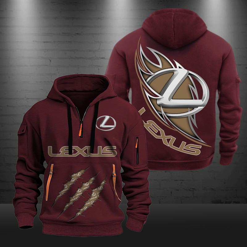 Lexus New Zip Hoodie 0456 Multicolor - Famjoys Lexus New Zip Hoodie 0456 Multicolor - Famjoys